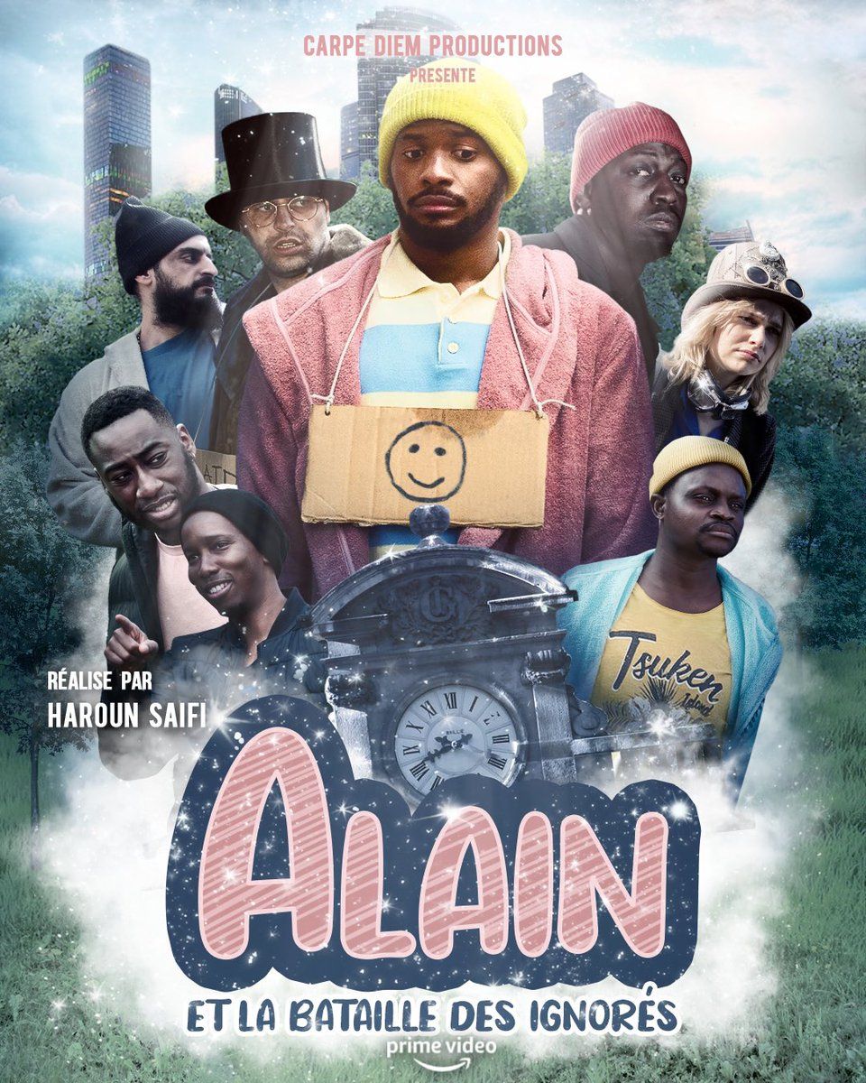 affiche du film Alain et la bataille des ignorés