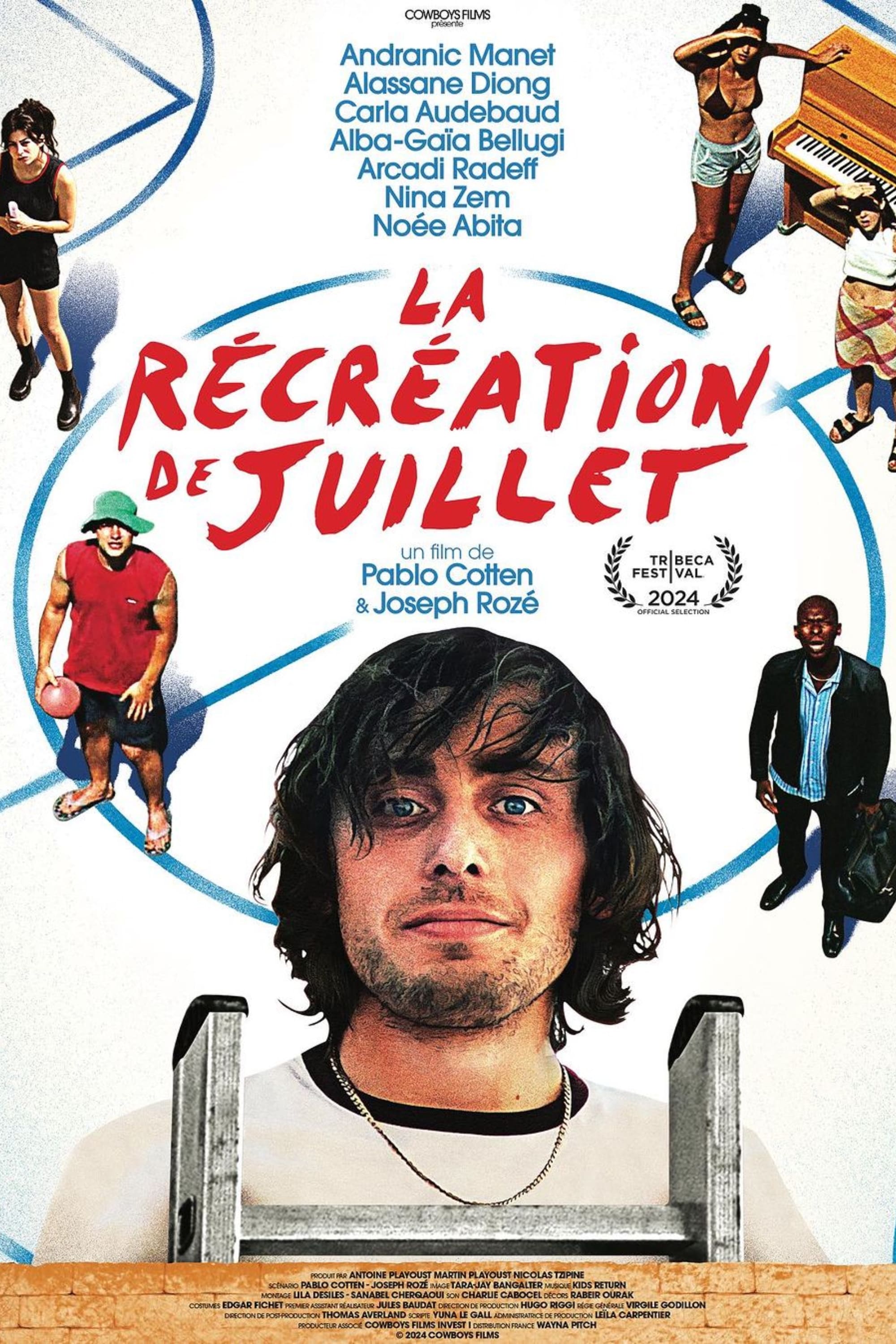 affiche du film La Récréation de juillet