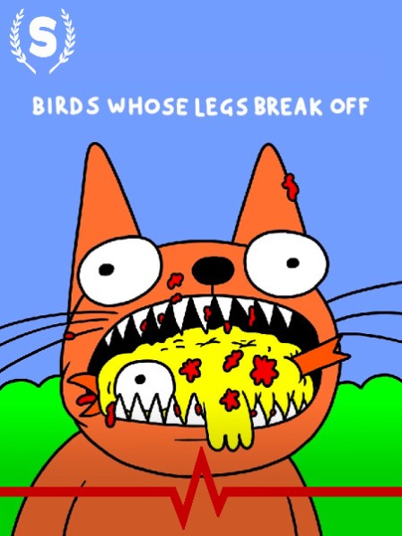 affiche du film Birds Whose Legs Break Off