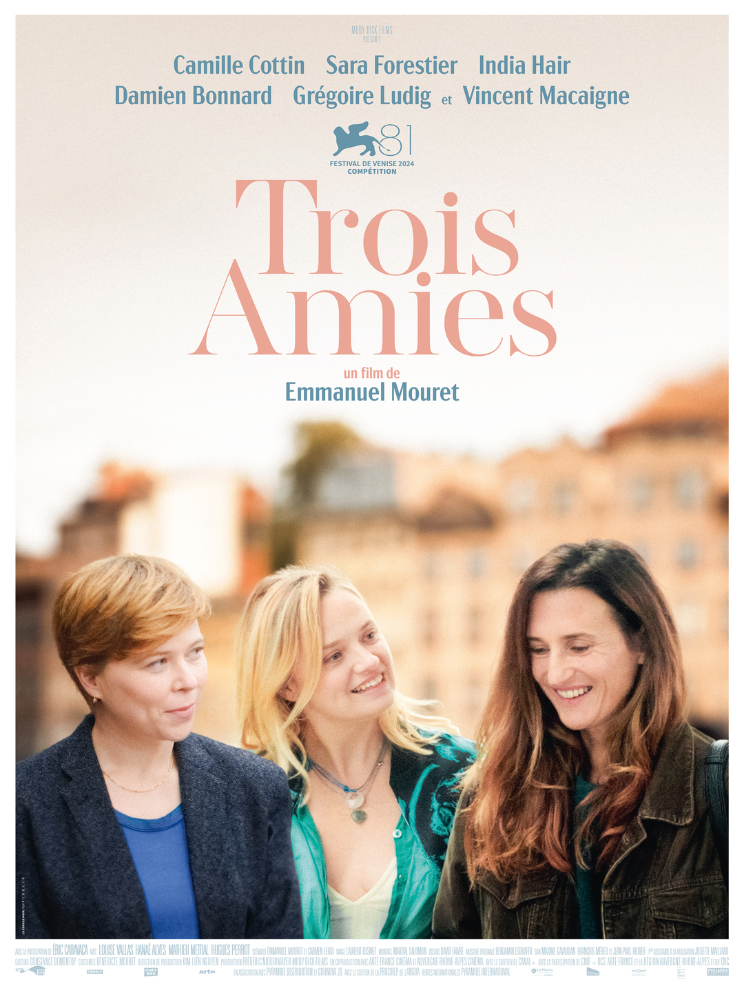 affiche du film Trois amies