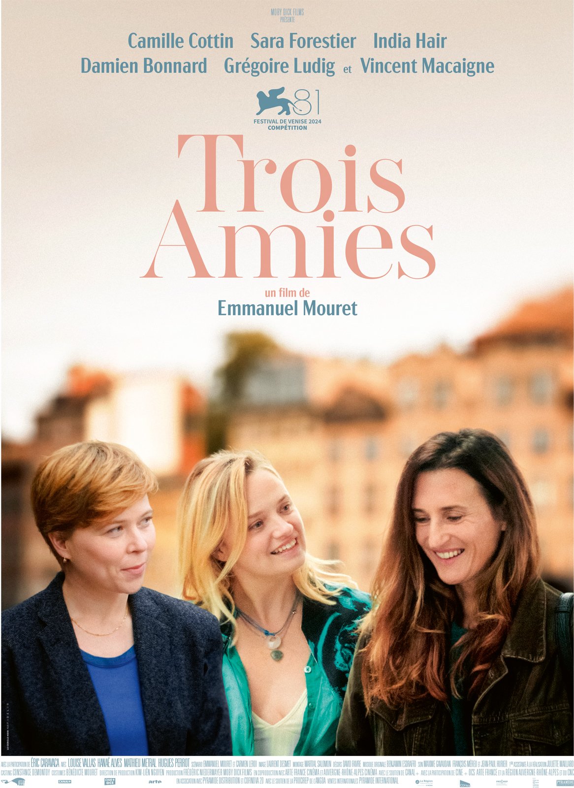 affiche du film Trois amies