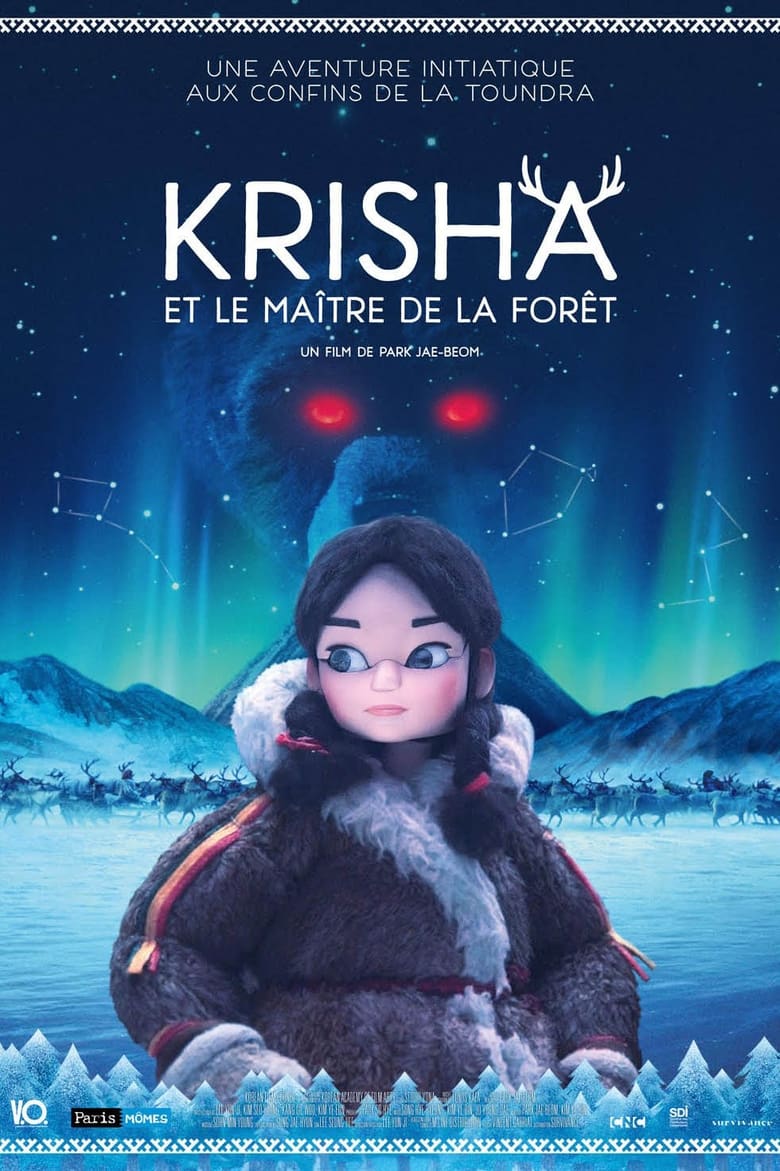 affiche du film Krisha et le Maître de la forêt