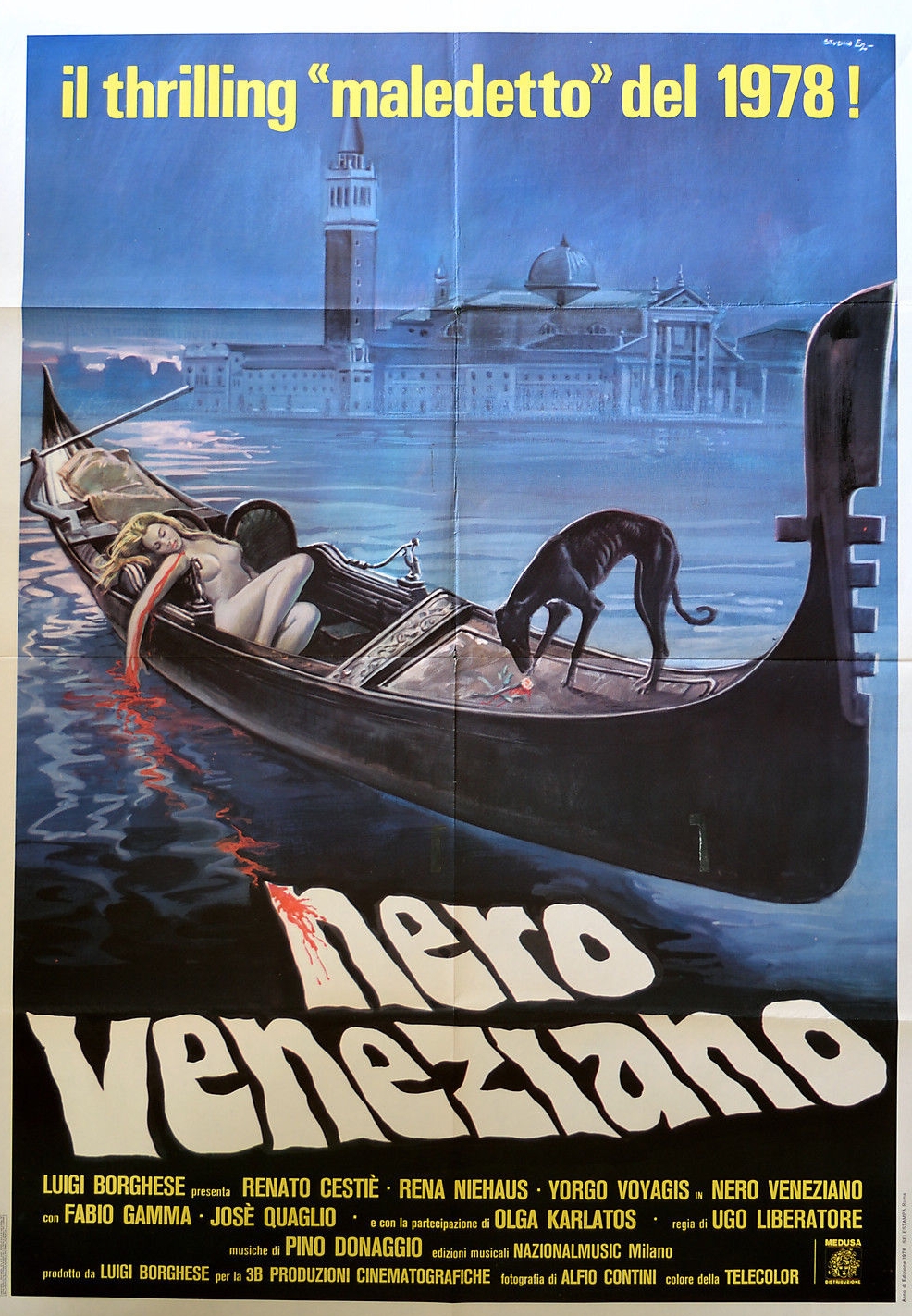 affiche du film Nero veneziano