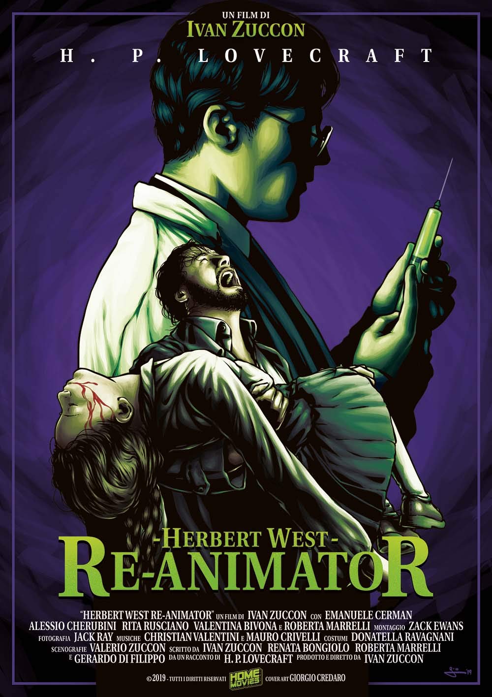 affiche du film Herbert West : Re-Animator