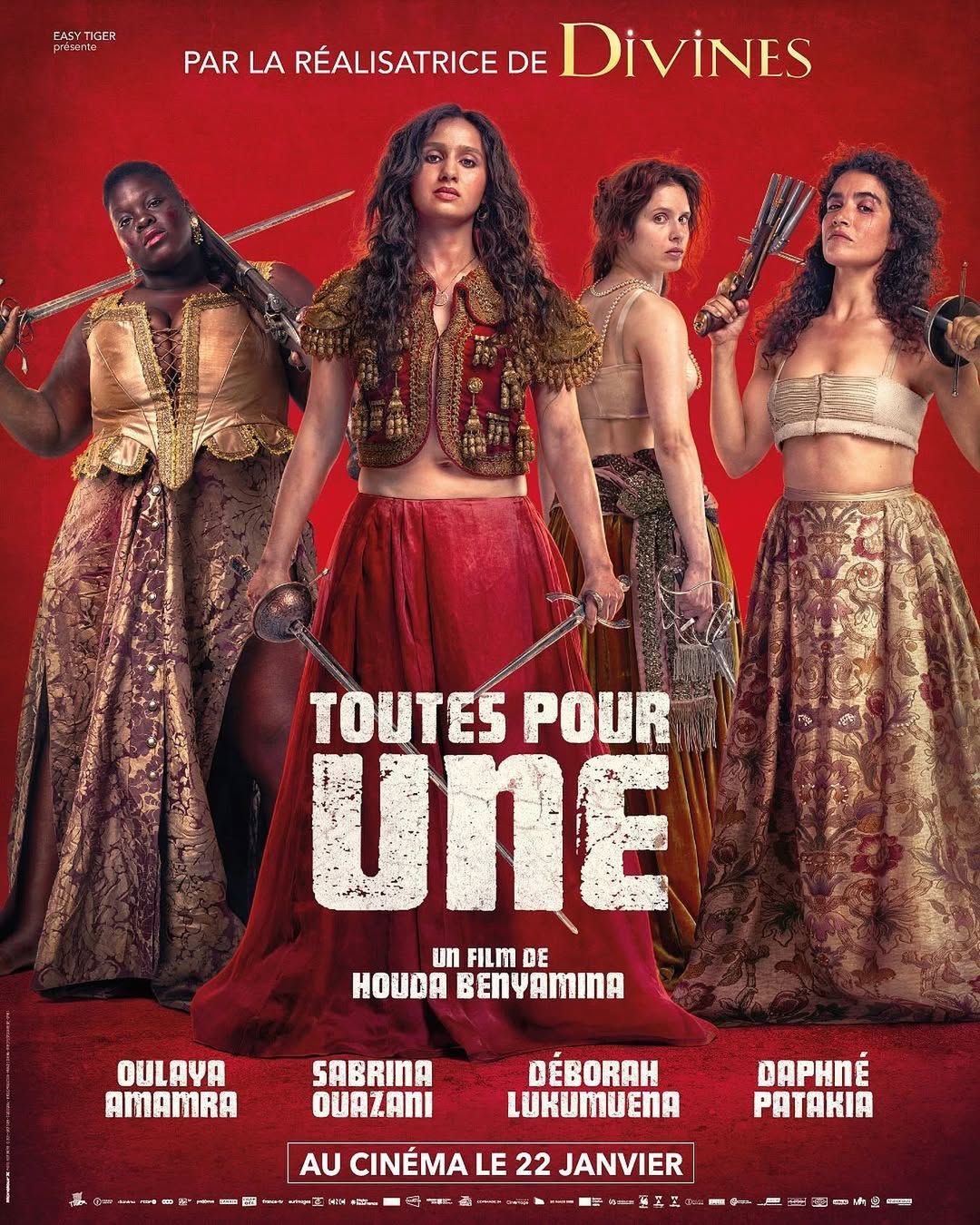 affiche du film Toutes pour une