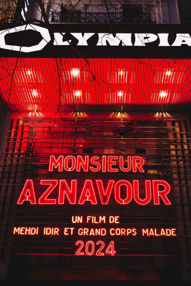 affiche du film Monsieur Aznavour