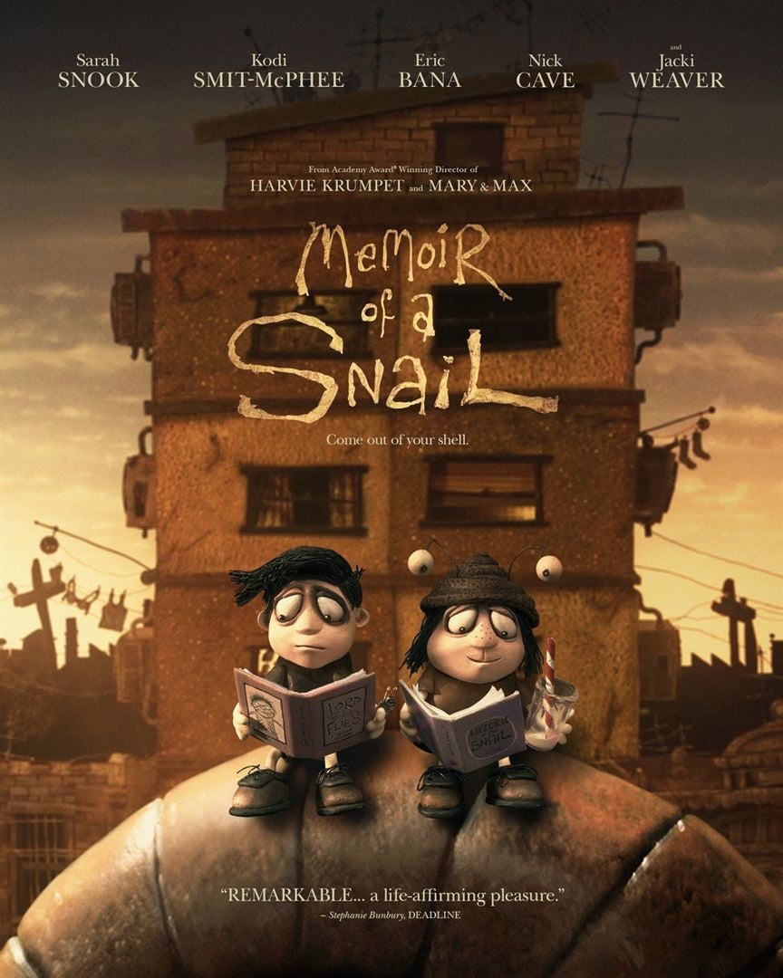 affiche du film Mémoires d’un escargot