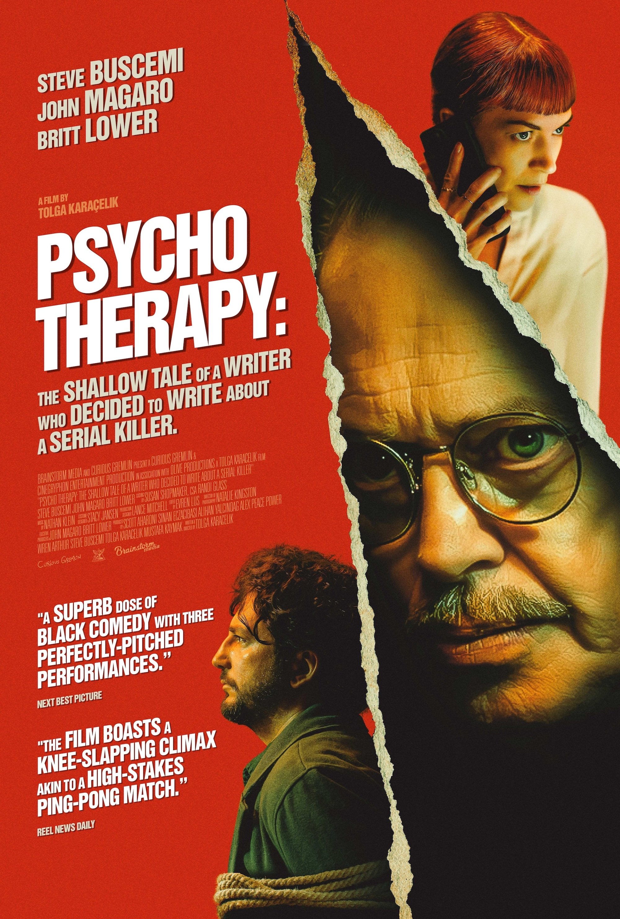 affiche du film The Shallow Tale of a Writer Who Decided to Write about a Serial Killer