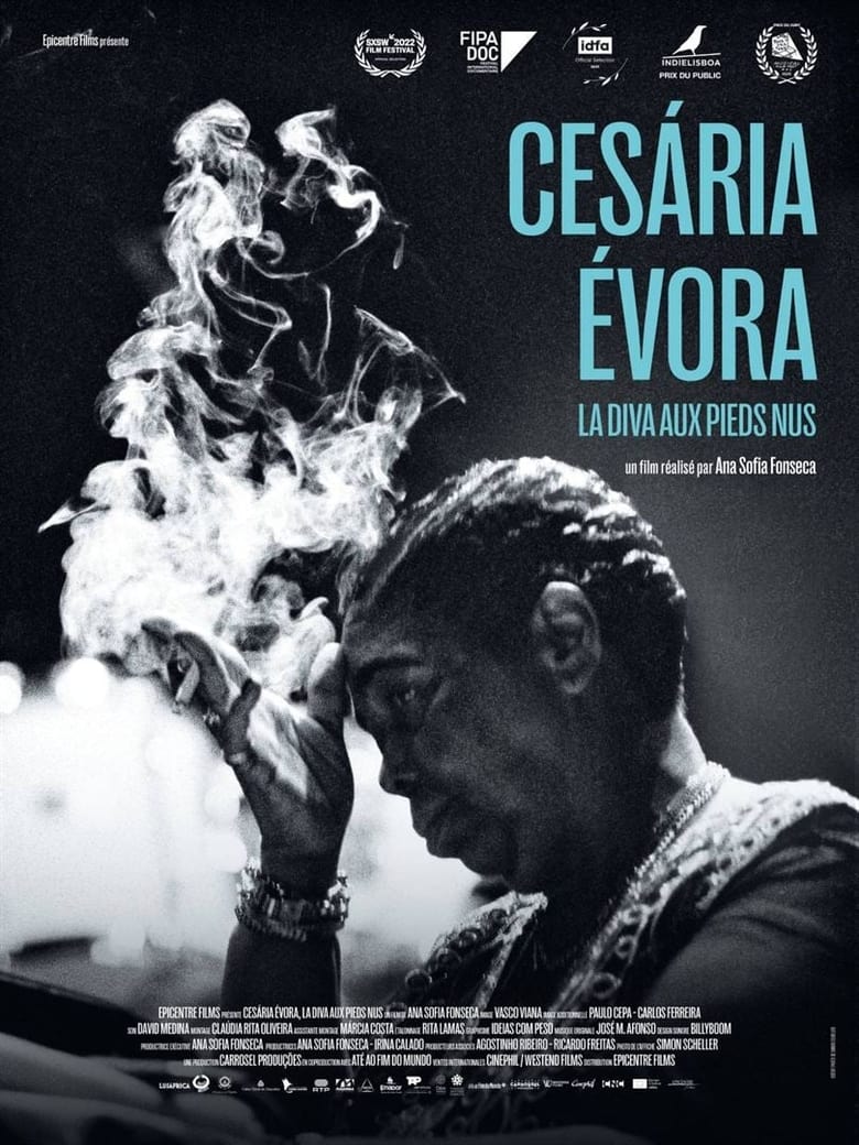 affiche du film Cesária Évora, la diva aux pieds nus