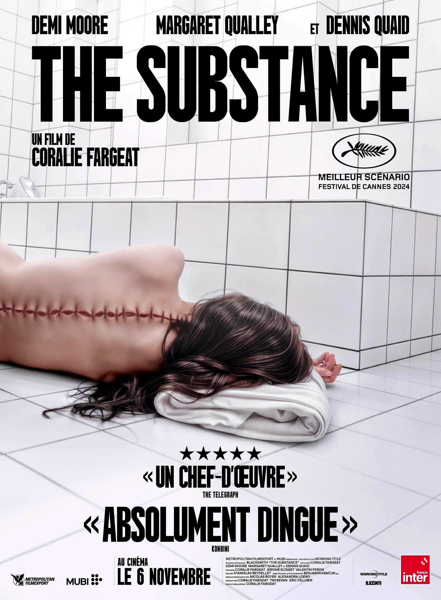 affiche du film The Substance