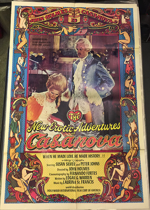 affiche du film The New Erotic Adventures of Casanova
