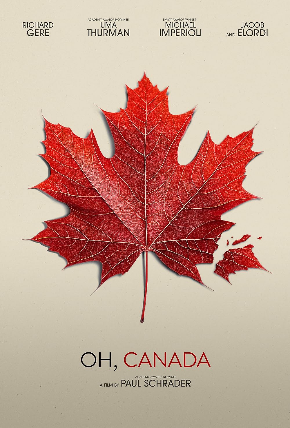 affiche du film Oh, Canada