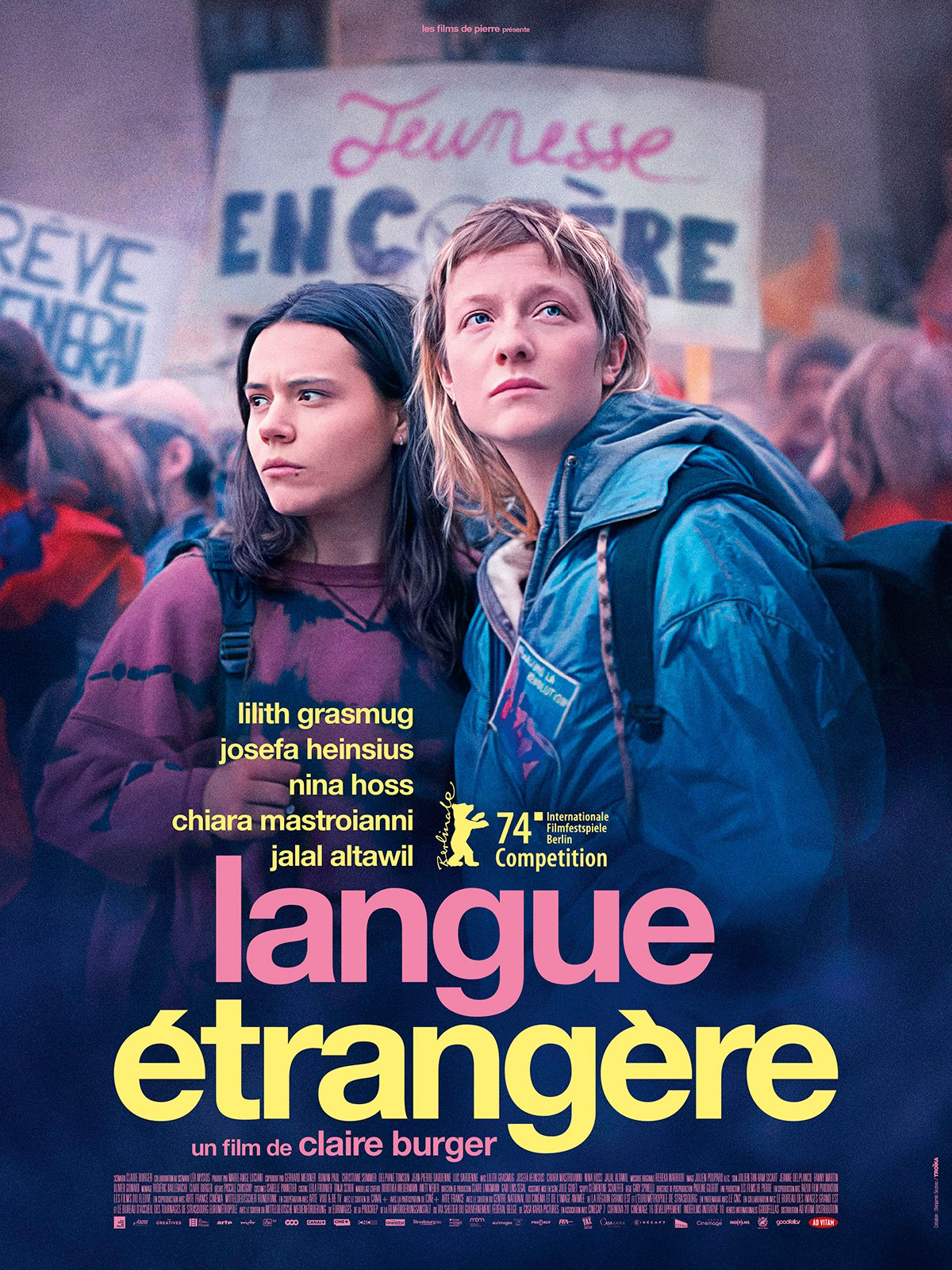 affiche du film Langue étrangère