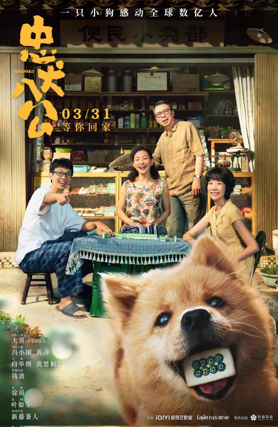affiche du film Hachiko