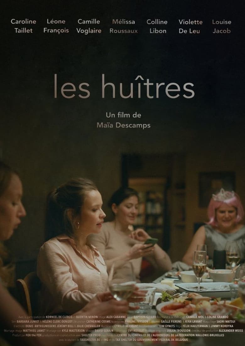 affiche du film Les Huîtres