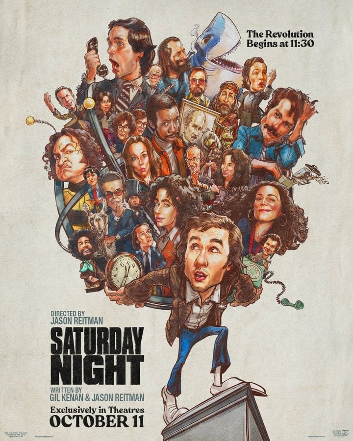 affiche du film Saturday Night