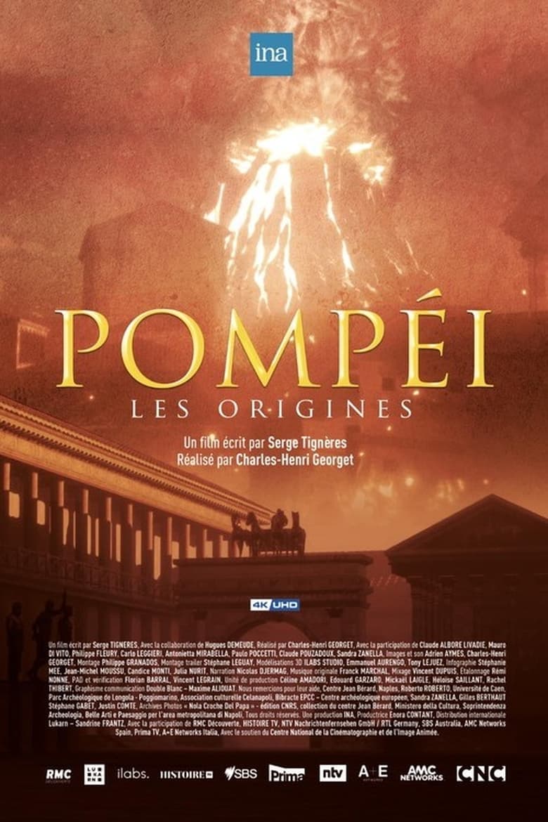 affiche du film Pompéi, les origines