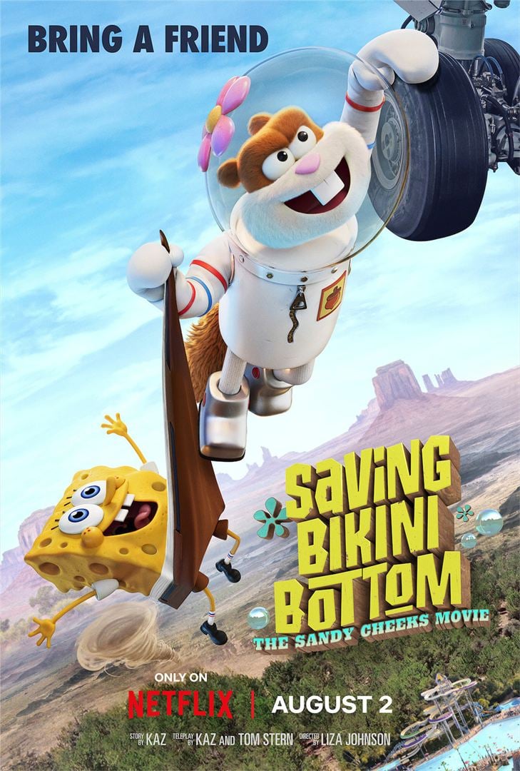 affiche du film S.O.S. Bikini Bottom : Une mission pour Sandy Écureuil