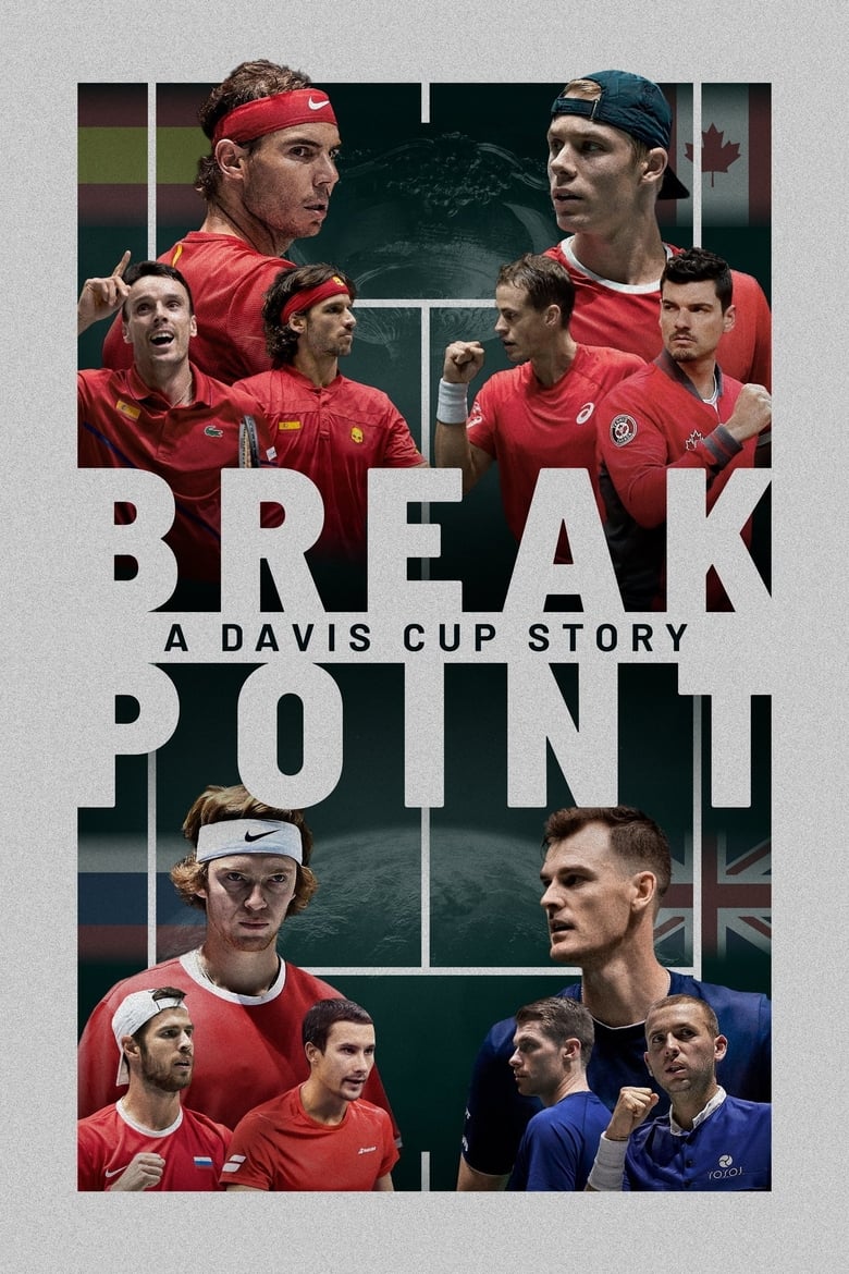 affiche du film Break Point: A Davis Cup Story