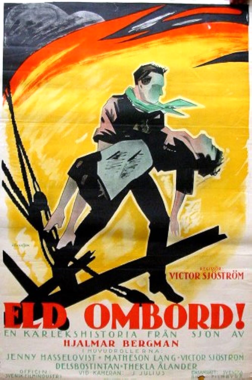 affiche du film Eld ombord