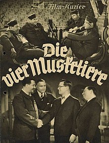 affiche du film Die vier Musketiere