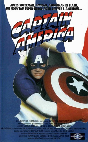 affiche du film Captain America