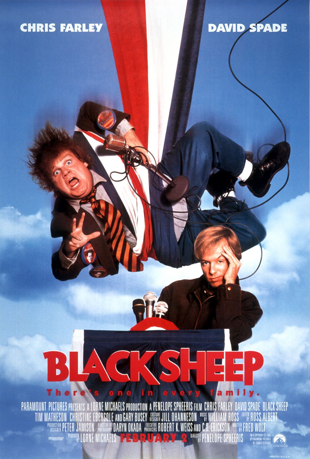 affiche du film Black Sheep (1996)
