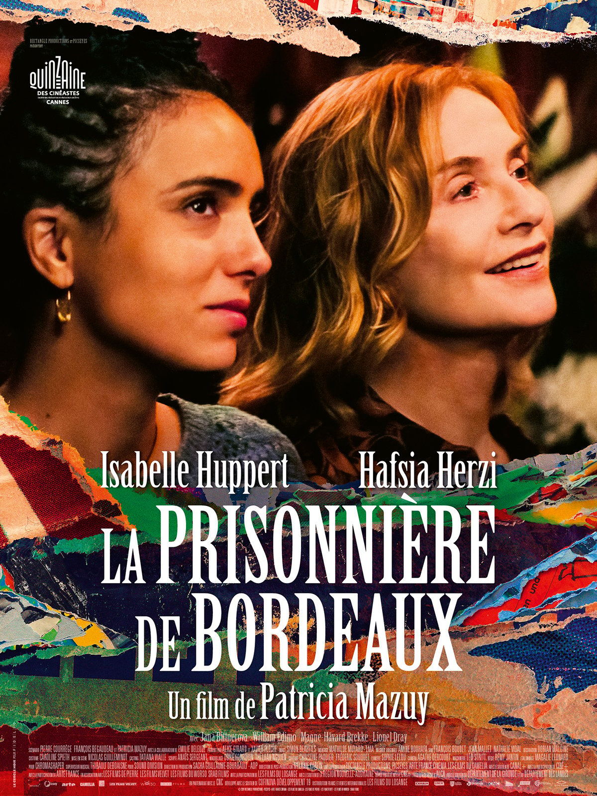 affiche du film La prisonnière de Bordeaux