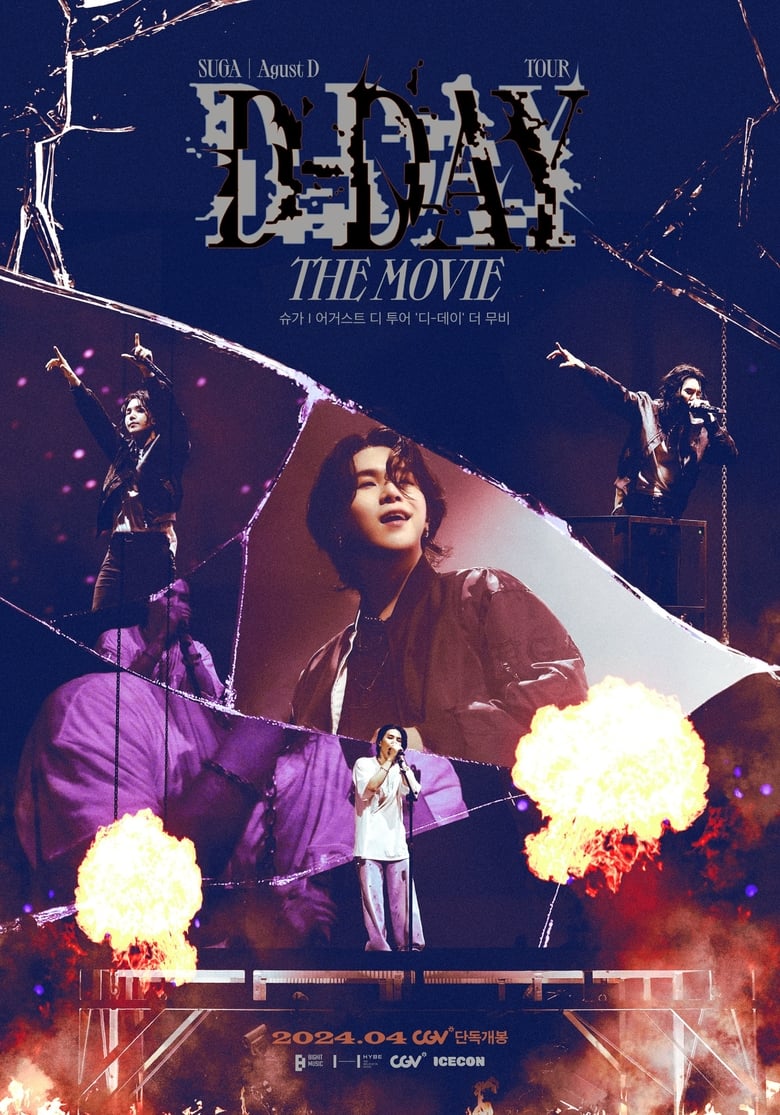 affiche du film SUGA Agust D TOUR'D-DAY' THE MOVIE
