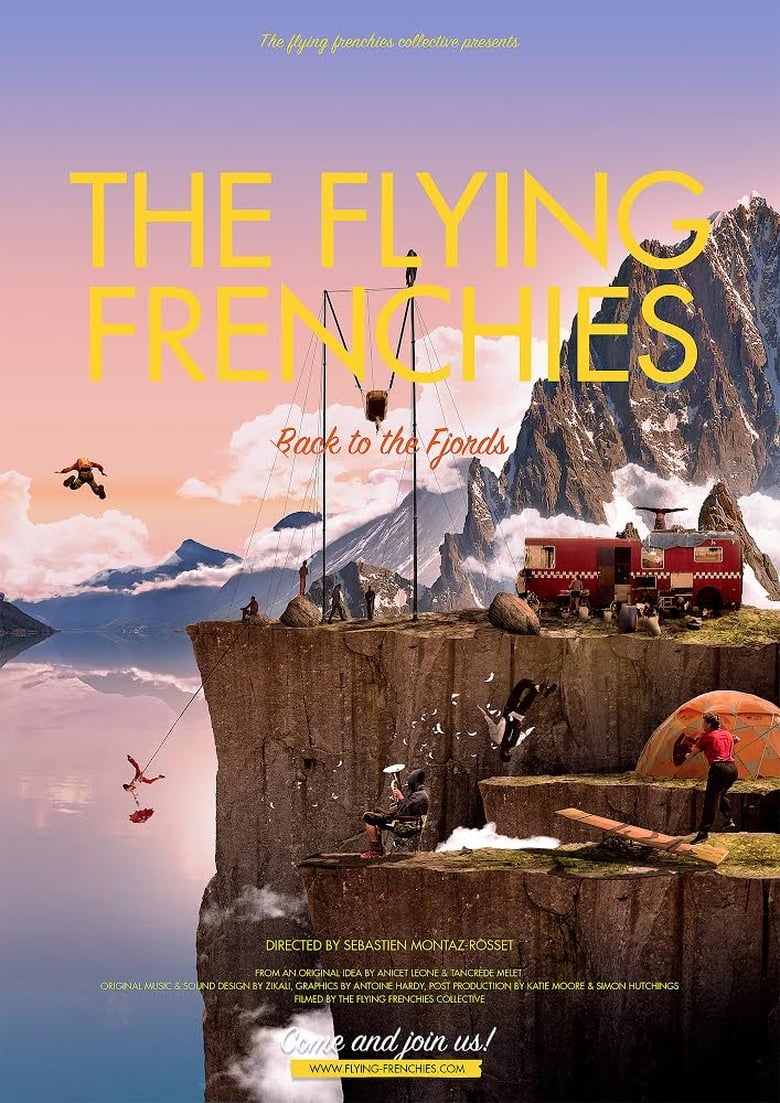 affiche du film The Flying Frenchies - Retour au Fjords