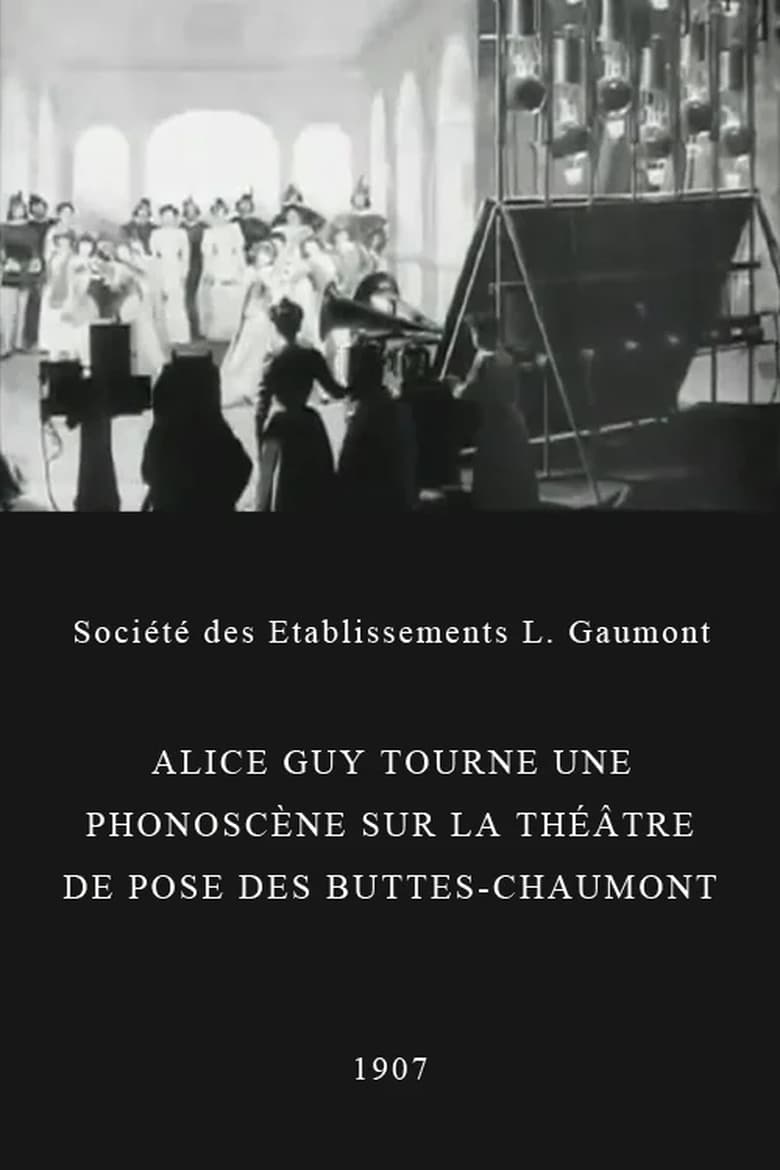 affiche du film Alice Guy tourne une phonoscène