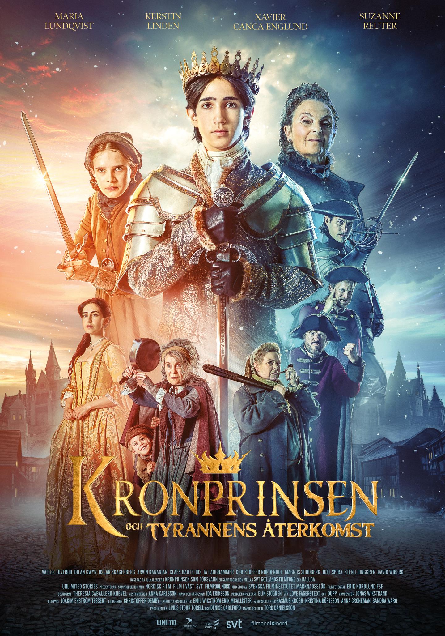 affiche du film Kronprinsen och tyrannens återkomst