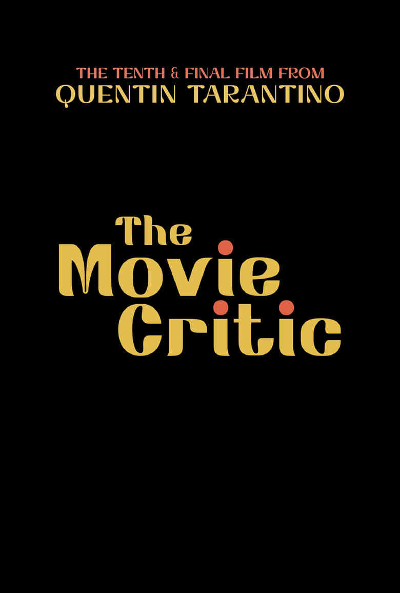affiche du film The Movie Critic