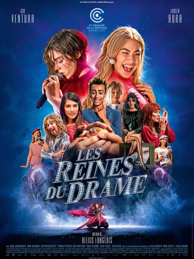 affiche du film Les reines du drame