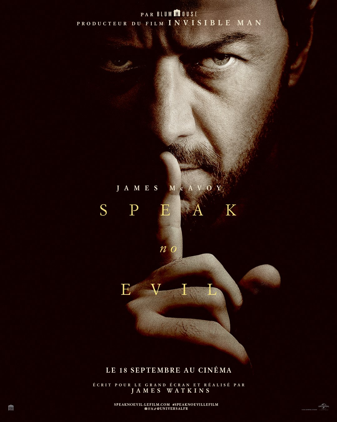 affiche du film Speak No Evil