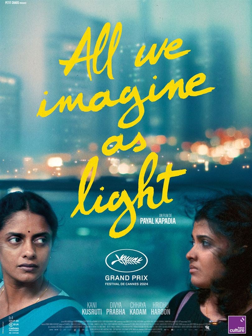 affiche du film All We Imagine As Light