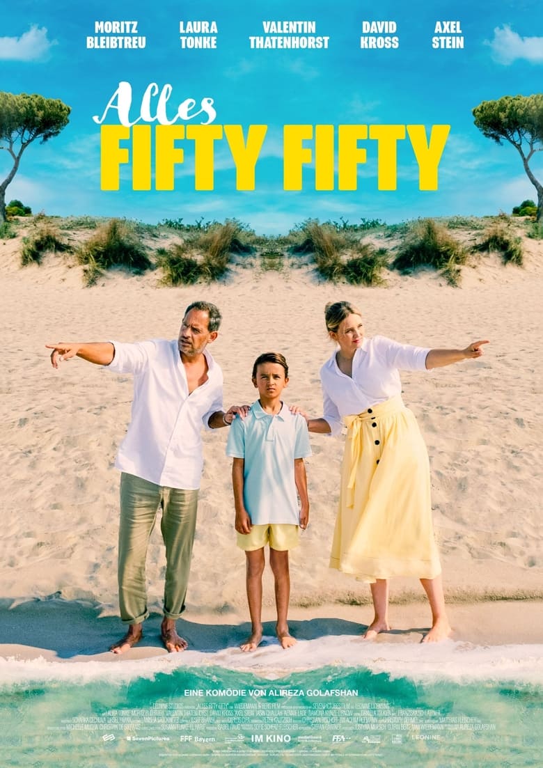 affiche du film Alles Fifty Fifty