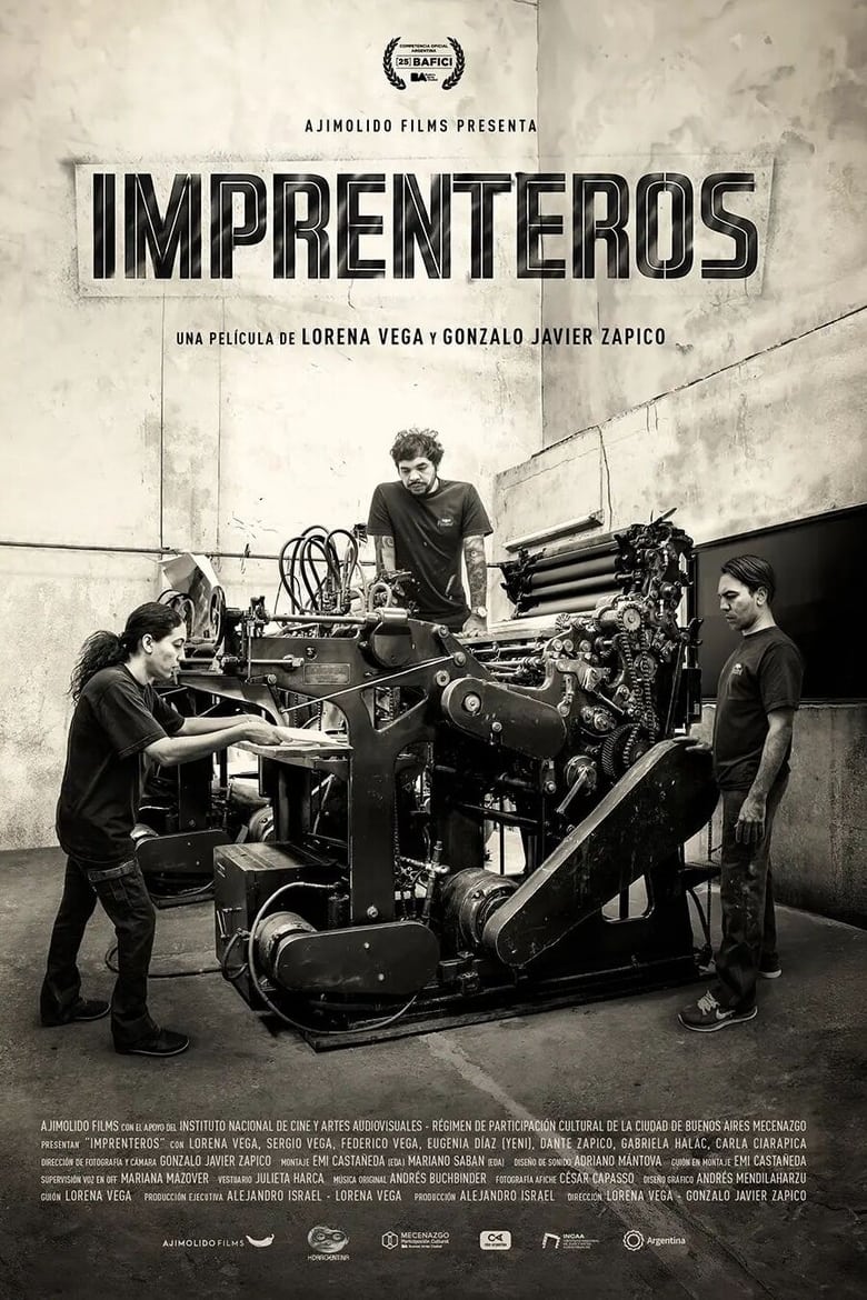 affiche du film Imprenteros