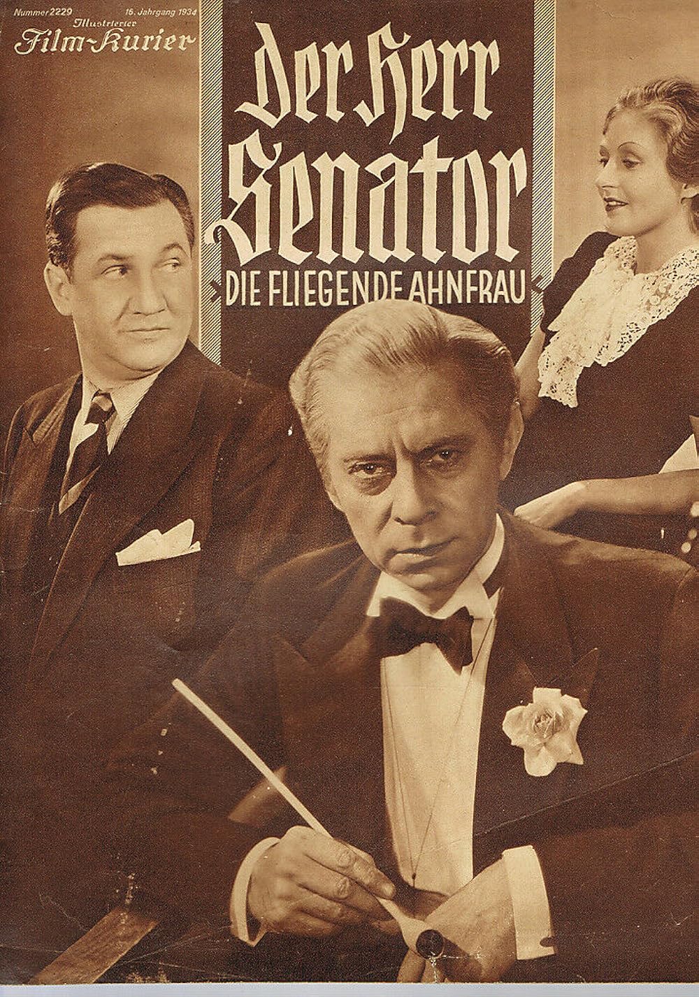 affiche du film Der Herr Senator. Die Fliegende Ahnfrau