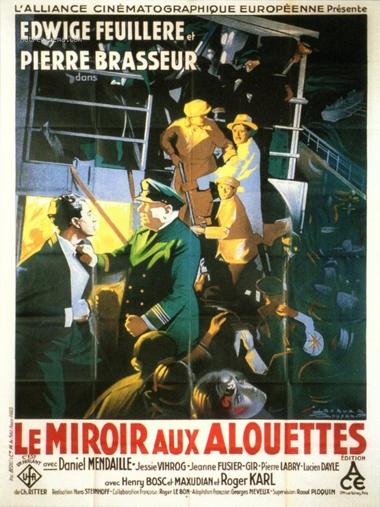 affiche du film Le Miroir aux alouettes