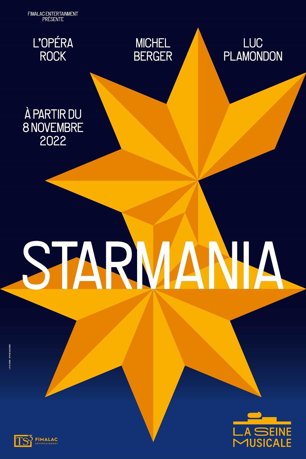 affiche du film Starmania, l'opéra-rock