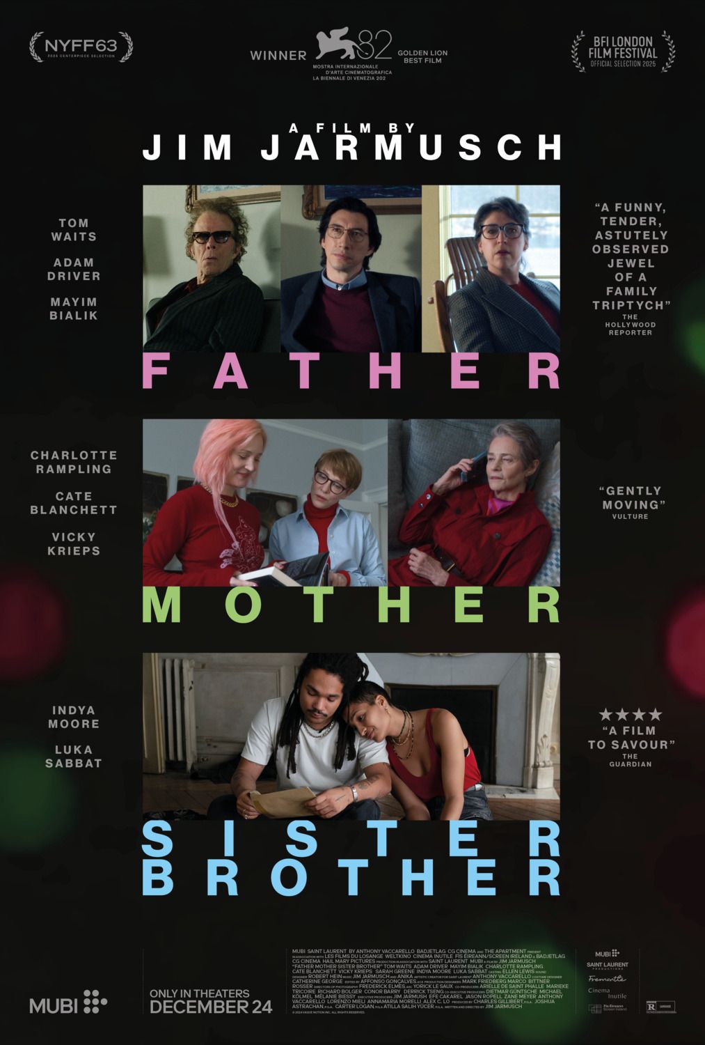 affiche du film Father Mother Sister Brother