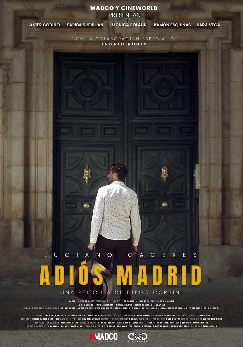 affiche du film Adiós Madrid