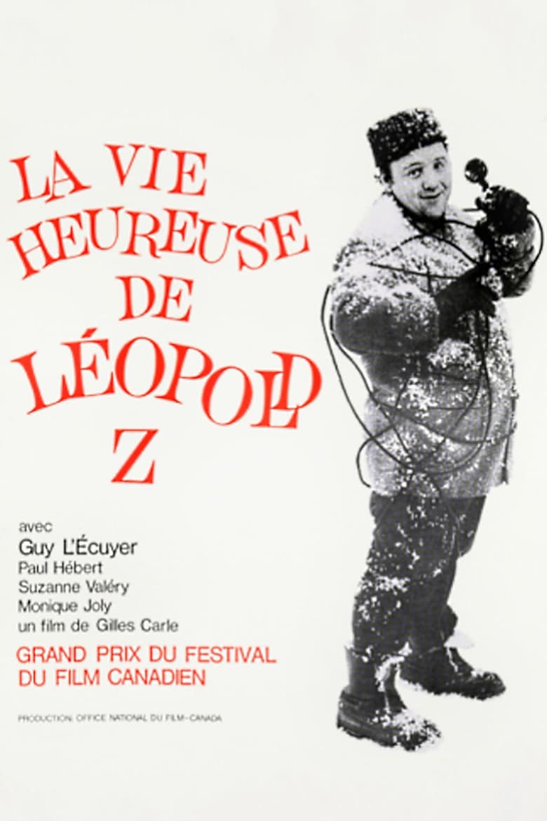 affiche du film La vie heureuse de Léopold Z