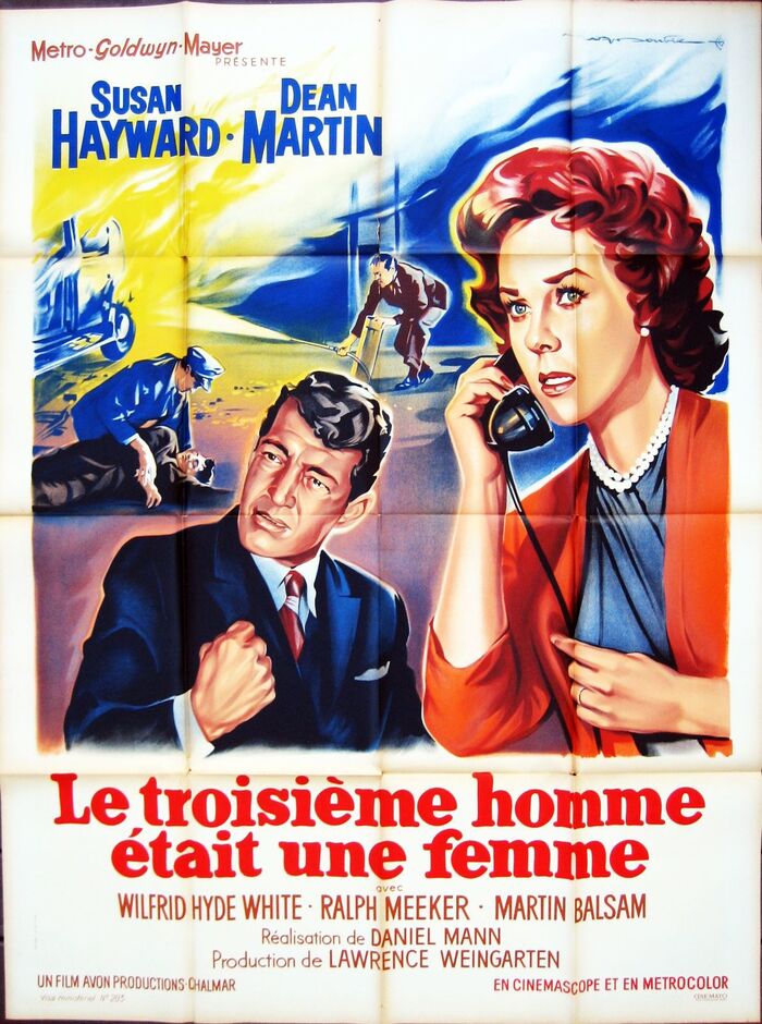 affiche du film Le troisième homme était une femme