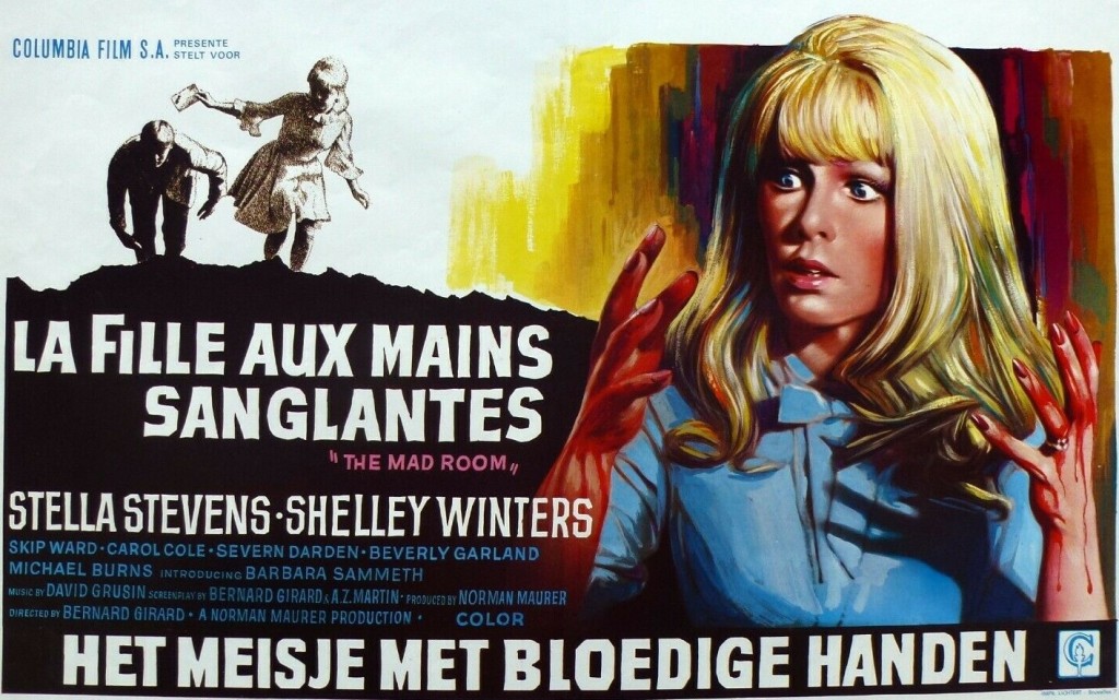 affiche du film La Fille aux mains sanglantes