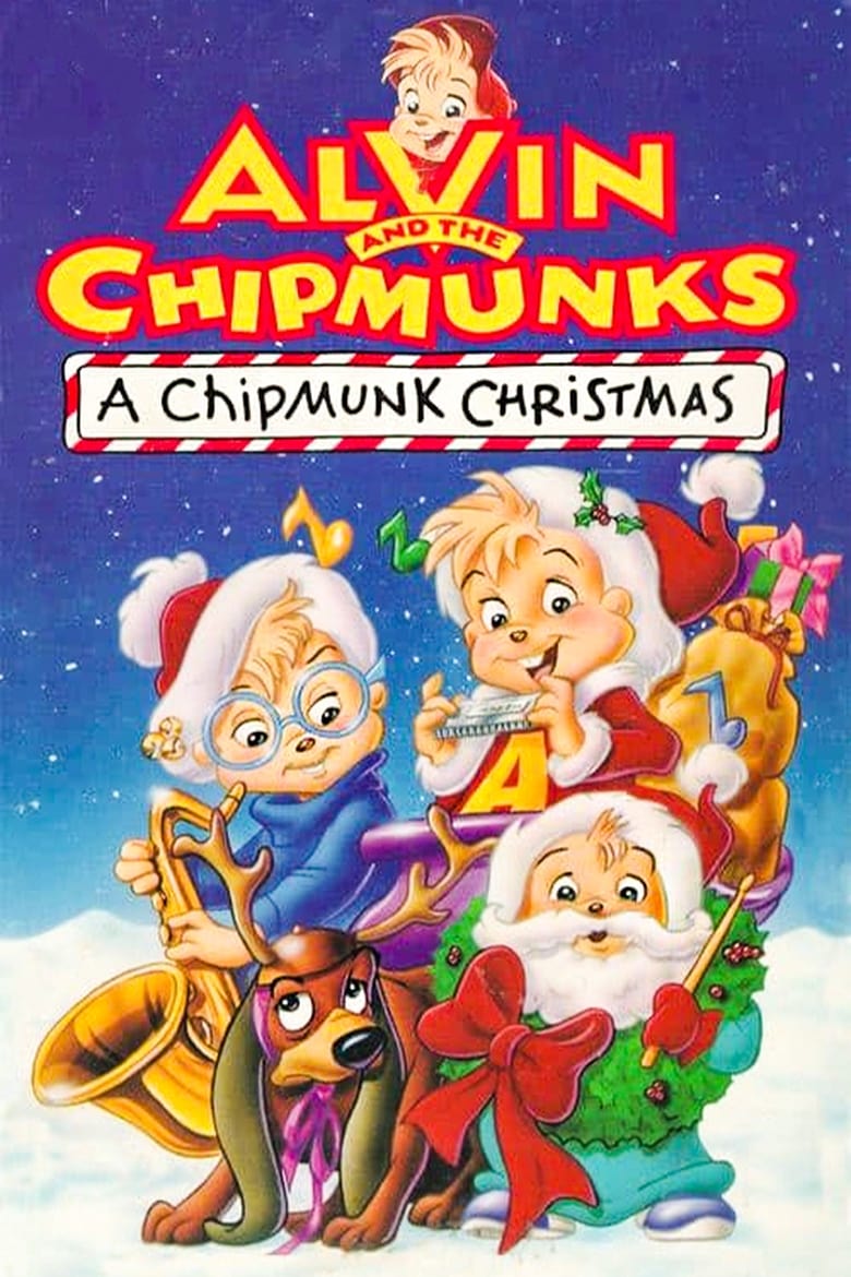 affiche du film A Chipmunk Christmas