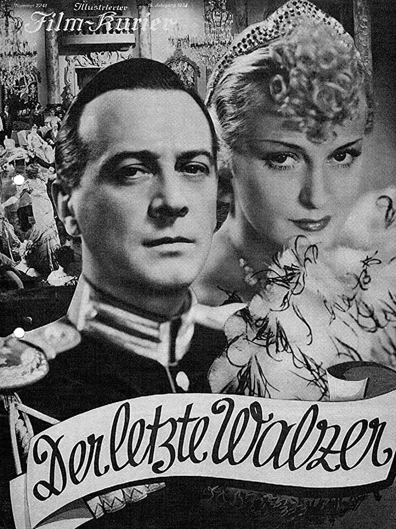 affiche du film Der letzte Walzer