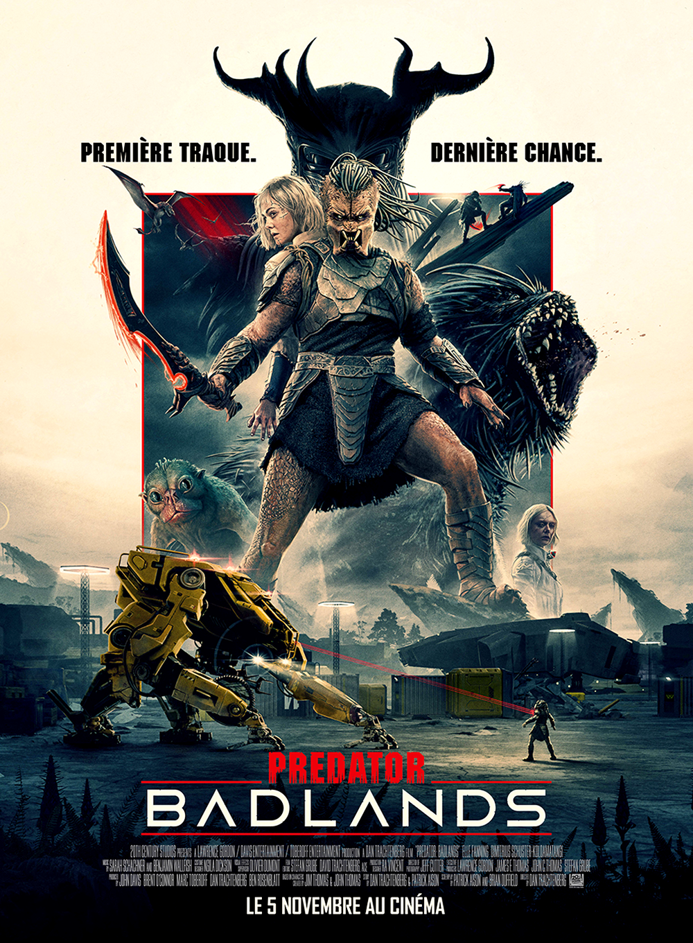 affiche du film Predator: Badlands