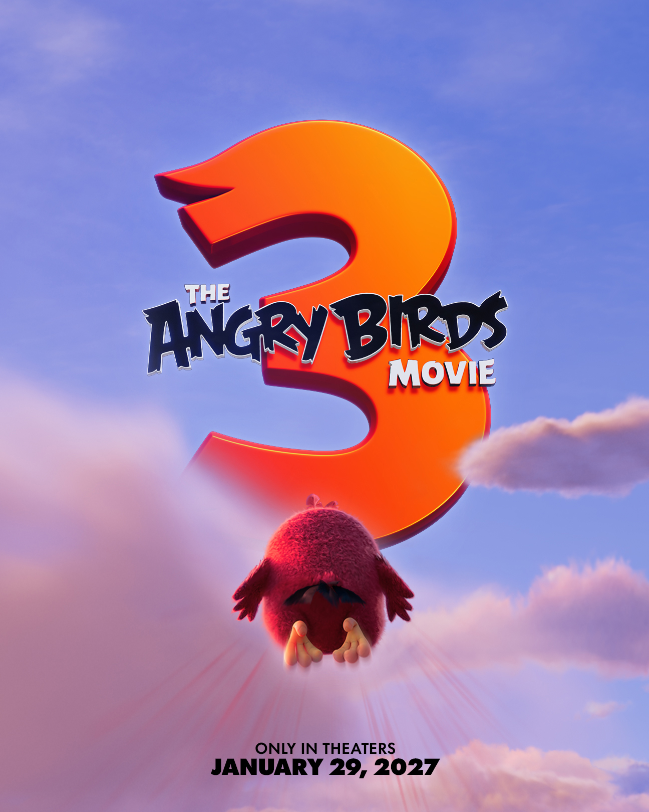affiche du film The Angry Birds Movie 3